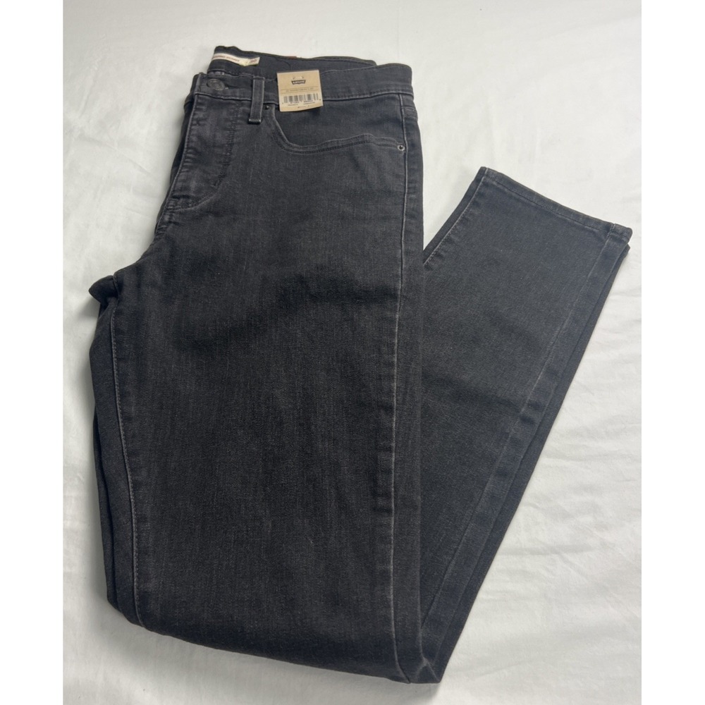 LEVIS 311 Womens Jeans Shaping Skinny Size 10 Short 30x30โ Mid Rise Black D11
